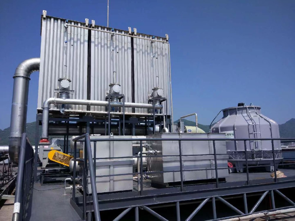 Resin adsorption and desorption equipment