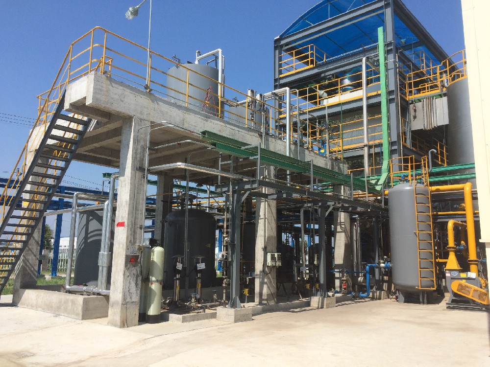 Three waste combined (rotary kiln) incinerator