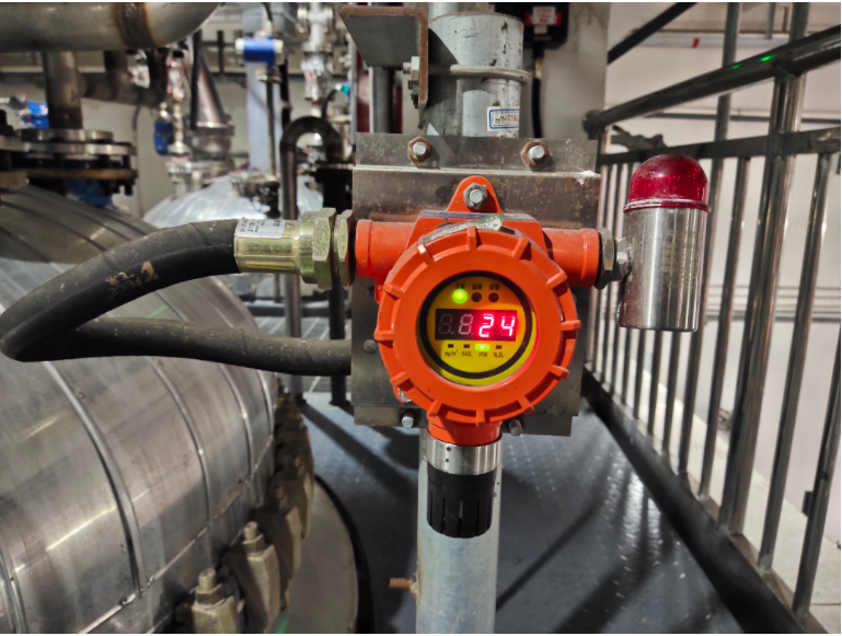 Detector rápido de iones ópticos de gas orgánico