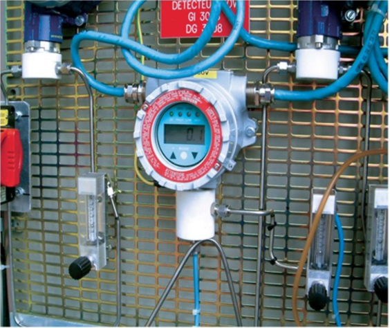 Detector rápido infrarrojo de gas orgánico
