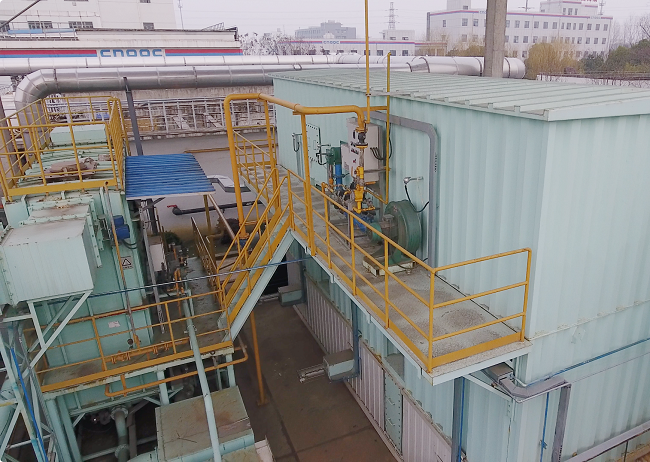 Incinerador de almacenamiento de calor de gases residuales orgánicos